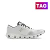 scarpa da cloud Top On Cloud X Scarpe da corsa da uomo Aloe cenere nero arancione ruggine rosso Storm Blue bianco scarpa da allenamento e cross training Designer uomo donna S