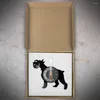 Wandklokken Giant Schnauzer Dog herbereidde recordklok voor woonkamer Breed Vet Clinic Decor Disk Crafts Watch