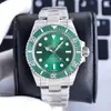 Mens Watch Designer Clean Factory Rolaxes بالكامل أوتوماتيكي ساعة ميكانيكية وايت ليلا الضوء المضاد للماء الأعمال التجارية الفولاذية الفولاذية