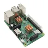 Бесплатная доставка Raspberry Pi 3 Model B (Plus) 24G/5G WIFI Двухдиапазонная материнская плата Cortex-A53 14 ГГц Процессор 64-бит 1 ГБ ОЗУ PoE с радиатором F Kblw