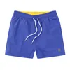 شورتات الموضة الصيفية رجال البولو الجديد لوحة مصممة قصيرة تجفيف سريع السباحة طباعة سروال الشاطئ