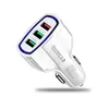 Universal 3 Usb Ports 3.1A Car Charger vehicle Usb Car Chargers Power Adapters For IPhone 13 14 15 pro Samsung Galaxy S22 S23 Note 20 htc lg android phone pc