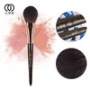 Pincéis de maquiagem Brush de cabelos de cabra para blush para maquiagem de maquia