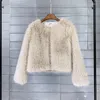 Women's Fur Tuscan Imitation Topeka Coat Korean Version Of Solid Color Women Short Factory Outlet