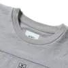 Men's T Shirts Designer Men Patchwork Embroidery Loose Casual Round Neck Short Sleeved T-shirt
