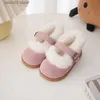 Sneakers Retro children's plush shoes 2022 winter boys and girls round head steady shoes round head cotton shoes T231107