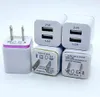 12W Dual Ports chargeurs Type C PD 2.4A USB Wall Charger US AC Power Adapters Pour smartphone