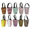 30OZ Neoprene Tumbler Cup Bottle Holder Party Favor Leopard Fashion Printing Outdoor Portable Water Cup Tote Bag