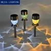 Lawn Lamps Solar Diamond Lawn Lamp Outdoor Courtyard Atmosphere Landscape Lamp Pastoral Light Lawn Lamp Batch P230406