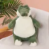 Warm Hands Cover Dinosaur Plush Toys Warm Hands Cartoon Crocodile Duck Fox Sleep Pillow Clamping Legs