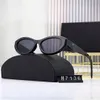 Designer de moda óculos de sol clássico óculos óculos de sol ao ar livre praia para homem mulher 7 cores opcional assinatura triangular gafas para el sol de mujer