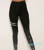 Yoga Outfits Bronzing Printed Women Pants Sport Legging Workout Fitness Clothing Jogging Running Pant Gym Tight Sportswear