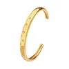 ins Wind light luxe Bracelets zircon or titane acier bracelet designer mode rétro all-match bracelet femme incrusté de diamants