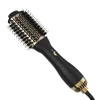 Alisadores de cabelo Lisapro elegante Brush de ar dourado preto 2 0 Secador de um passo e Volumizador de Styler Blow 230406