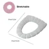 Toilet Seat Covers 1/2/3/5 Cover Closestool O-shaped Pads Bathroom Commode Mats Ornament Warm Keeping Universal Accessories Pink