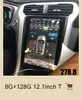 Android voiture dvd Radio128G 12.1 pouces écran tactile de Style Tesla pour Ford Mondeo Fusion MK5 hybride lecteur vidéo multimédia navigateur GPS