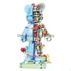 ブロックビルドモックのアイデア技術的な暴力ロボットベアライトフィギュア1160PCSモデルビルディングブロックおもちゃのためのおもちゃ