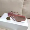Top Quality Gilda pink glitter Sandali 100mm cinturino con cinturino tempestato di cristalli Tacchi tacco alto per le donne estate designer di lusso scarpe scarpe da festa con tacco