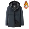 Parkas pour hommes 90% doudoune hommes blanc canard manteau d'hiver à capuche coupe-vent chaud voyage Camping pardessus nouveau en épaissir couleur unie vêtements J231107