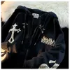 Women's Hoodies Sweatshirts Zip Up Hoodie Y2K Sketon Woman Goth Sweatshirt Sport Coat Pullover Gothic Long Seve Oversized Hoodie Jacket Coup Tops 2022 0407H23