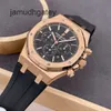 AP Swiss Swiss Luxury Wastes Royal AP Oak Series 18K Rose Gold Automatic Machinery 26320or.OO.D002CR.01 WristWatch Men's Watch 0N8Z