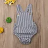 Rompers por atacado Baby Romper Born Girl Boy Summer Roupos Casual Macacos sem mangas Sujas de roupas de criança