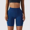 Aktiva shorts sömlösa kvinnors push up hög midja andas ut utomhus springande sport fitness träning tights bulfing leggings korta