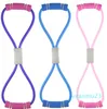 Faixas de resistência em forma de raio tpe yoga gel fitness resistência peito borracha corda fitness exercício muscular banda exercício elástico