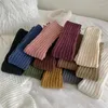Frauen Socken frauen Herbst Winter Koreanischen Stil Einfarbig Knie Für Lange Warme Mode Leggings Weiche Strümpfe