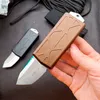 3 estilos Micro tech Exocet Bounty Hunter AUTO Knife T6-6061 aleación de aluminio de aviación Mango Táctico Combate Cuchillos de autodefensa EDC Navajas de bolsillo