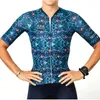 Vestes de course Maillots de cyclisme à manches courtes pour femmes Ciclismo Maillot Mujer Vélo Chemise respirante à séchage rapide Camisa De Time VTT