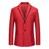 Men's Suits High-quality European And American Fashion Large Size Everything Party Wedding Casual Suit Jacket