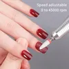 Nail Manicure Set Professional nail drill 45000rpm lathe used for manual milling cutter polishing gel nail polishing machine electric sander 231107