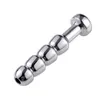 Male Chastity Device Stainless Steel Penis Plug Urethral Tube Catheter Sounding Bead Stimulate Plug Urethra Stretching BDSM Sex