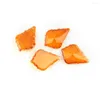 Candelabro Crystal S 30pcs 50mm Color naranja Parte Colgante Lámpara de cristal Prismas Piezas Colgantes Decoración