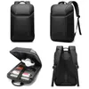 Mochila BANGE Chegada 15.6 Laptop Grande À Prova D 'Água Mochilas Escolares USB Carregando Homens Business Travel Bag Big Man