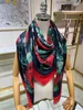 5A kaszmirowe szaliki DDG Rose-Print Twill 140x140 Women's Pashmina Shall Passeld Designer Projektantka dla kobiety z torbą Fendave 23.10.29