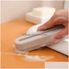 Cleaning Brushes Glass Creative Bathroom Mirror Wipe Wall Cleaningscraper Twoinone Wiper Window Drop Delivery 202 Dhwxa