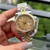 9 colors mens womens Watch 36mm rose gold detachable Stainless Steel bracelet Watches Mechanical Automatic Ladies dress wristwatc