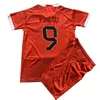 espnsport 2023 Perù LAPADULA TAPIA Kid Kit Calcio Jersey Nazionale Squadra FLORES CUEVA GUERRERO FARFAN ABRAM LORES Casa Bianca Away Maglia da calcio rossa Manica corta