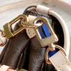 Mirror quality Shoulder Bag Saumu BB Stylish Saddle Canvas Belt Crossbody Luxury Handbag Designer Clutch Flap 46740 20 cm with original box L306