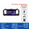 Android główny jednostka 128 GB System wideo stereo dla Citroen Jumpy Expert 2016-2021 Screen Duch Dash Radio Multimedia