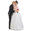 Cake Tools Wedding Topper Figurine Couple Dinner Table Decor Decoration Bride Groom Car