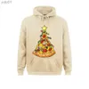 Men's Hoodies Sweatshirts Pizza Christmas Tree Lights Xmas Men Boys Crustmas Gifts Camisa Fall Women's Hoodies Party Hoods 2021 Long Sle SweatshirtsL231107