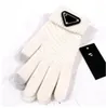 Knitted Winter Five Fingers Gloves For Men Women Couples Students Keep warm Full Finger Mittens