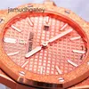 Ap – montre-bracelet de luxe suisse, série Royal Oak, modèle 67653or, matériau or Rose 18 carats, mouvement à Quartz 33mm, YH1F