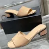 Damen Lackleder Sandalen Chunky Heels 4,5 cm Hausschuhe Slip On Abendschuhe Damen Slides Designer Mule Classic Pink Grün Khaki Hochzeitsschuhe Outdoor Freizeitschuh