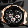 Ap Swiss Orologi da polso di lusso Royal AP Oak Offshore 26400ro 44mm Orologio con codice temporale in ceramica oro rosa VABD