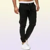 Men Pants 95 Cotton Cargo Pants style Slim Fit Outwear Sportswear Sweatpants Joggers Sweats Men Khaki Army Green7659979