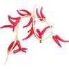 Party Decoration 1 String Of Hanging Chili Pepper Kitchen Shop Show Food Display Prop